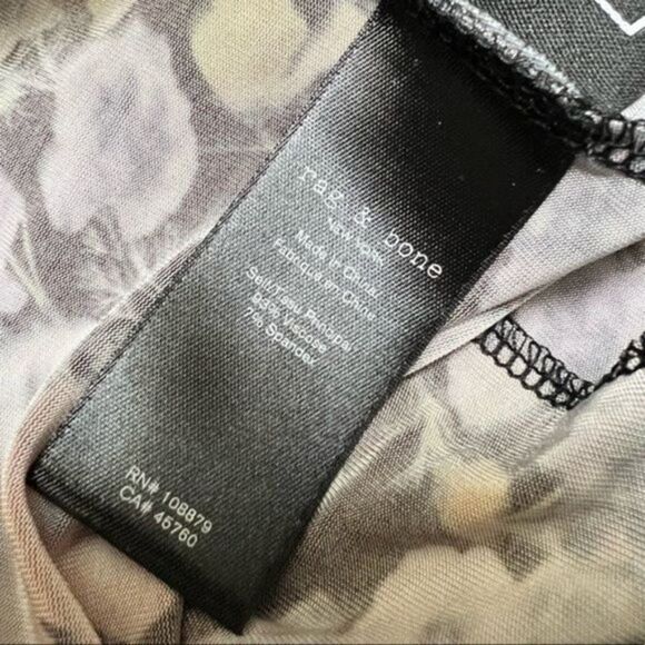 Rag & Bone Floral Sabeen Printed Leggings Small - Picture 7 of 10